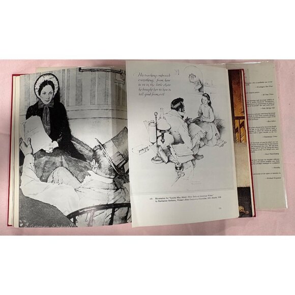 Norman Rockwells America Hardcover Readers Digest Christopher Finch 1976 Edition - Picture 11 of 14